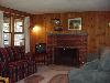 Chalet Rental with Fireplace at Sandybeach of Newfound on Newfound Lake, NH
