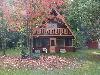 Fall leaves at Chalet for Rent at Sandybeach of Newfound, NH