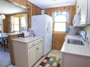 Kitchen in Rental Cottage
