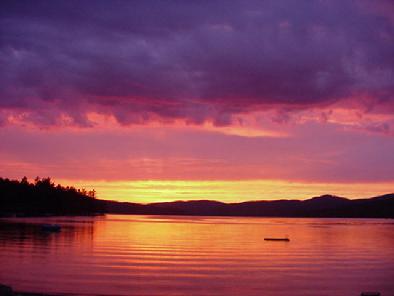 Newfound Lake Sunsets